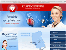 Tablet Screenshot of kardiocentrum.net
